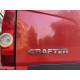 Напис Crafter (косою шрифт) для Volkswagen Crafter 2006-2016 рр
