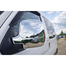 Накладки на Зеркала (2 шт, пластик) для Peugeot Partner 1996-2008 гг