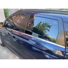 Окантовка окон (6 шт, нерж) для Mitsubishi ASX 2010-2023 гг