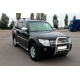 Кенгурятник QT011 (нержавейка) для Mitsubishi Pajero Wagon IV 2006-2021 гг