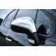 Накладки на дзеркала (2 шт) OmsaLine - Італійська нержавійка для Peugeot 207 2006-2014 рр
