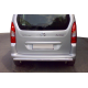 Задній захист (нерж.) 51 мм для Citroen Berlingo 2008-2018 рр