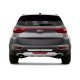 Задняя накладка V1 2015-2019 (пластик) для Kia Sportage