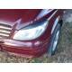 Вії прямі (2004-2010, 2 шт, пластик) Чорний мат для Mercedes Vito W639 рр