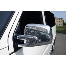 Накладки на Зеркала (Carmos, 2 шт, пластик) Carmos - турецкий ABS-пластик для Volkswagen T4 Transporter 1990-2003 гг