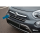 Накладка на передній бампер (нерж) для Fiat 500X 2014-2024 рр