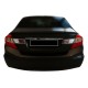 Накладка над номером (нерж) для Honda Civic Sedan IX 2011-2016 рр