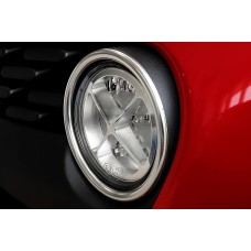 Окантовка на габаритні ліхтарі (2 шт., нерж) для Hyundai I-10 2017-2020 рр