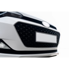 Окантовка решітки 2014-2018 (2 шт, нерж) для Hyundai I-20 рр