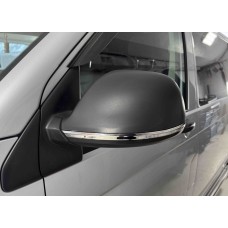 Смужки на дзеркала (2 шт., нерж) для Volkswagen T5 2010-2015 рр