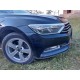 Накладка на фари і смужка (3 шт, нерж) Carmos - Турецька сталь для Volkswagen Passat B8 2015-2023 рр