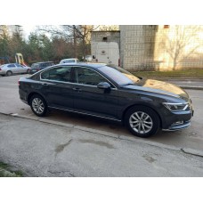 Молдинг дверний SD/SW (8 шт, нерж) Carmos - Турецька сталь для Volkswagen Passat B8 2015-2023 рр