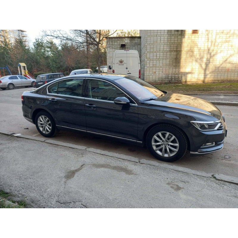 Молдинг дверний SD/SW (8 шт, нерж) Carmos - Турецька сталь для Volkswagen Passat B8 2015-2023 рр
