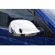 Накладки на Зеркала (2 шт, ABS) Carmos - Хромированный пластик для Volkswagen T6 2015-2024 гг