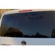 Накладка на верхний отражатель (2 шт., нерж. сталь) для Volkswagen T6 2015-2024 гг Накладка на верхний отражатель (2 шт., нерж. сталь) для Volkswagen T6 2015-2024 гг