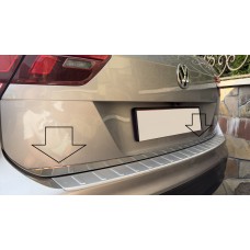 Кромка багажника (нерж) Carmos - Турецька сталь для Volkswagen Tiguan 2016-2023 рр