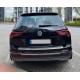 Накладка на задній бампер (OmsaLine, нерж) для Volkswagen Tiguan 2016-2023 рр