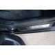 Накладки на пороги Flexill (4шт, нерж) Exclusive для Citroen C-4 2010-2018 рр
