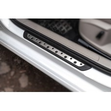 Накладки на пороги Flexill Dotline (4 шт, нерж) для Volkswagen Golf 7/E-Golf