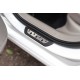Накладки на пороги Flexill Dotline (4 шт, нерж) для Volkswagen Golf 7/E-Golf