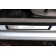 Накладки на пороги Flexill Exclusive (4 шт, нерж) для Volkswagen Golf 7/E-Golf