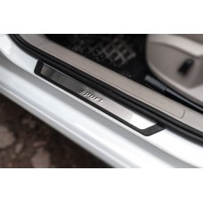 Накладки на пороги Flexill Sport (4шт, нерж) для Volkswagen Golf 7/E-Golf