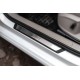 Накладки на пороги Flexill Sport (4шт, нерж) для Volkswagen Golf 7/E-Golf
