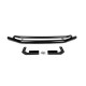 Передний ус двойной Vegas 76/42 2010-2016 (черный) для Volkswagen Amarok
