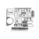 Накладки на панель Титан для Volkswagen T5 Caravelle 2004-2010 рр