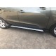 Боковые пороги OEM-BMW-V2 (2 шт, пластик) для Hyundai IX-35 2010-2015 гг