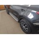 Боковые пороги OEM V2 для Kia Sportage 2015-2021 гг