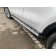 Боковые пороги OEM V2 для Kia Sportage 2015-2021 гг
