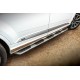Бокові пороги OEM V1 (2 шт., алюміній) для Ауди Q7 2015- рр