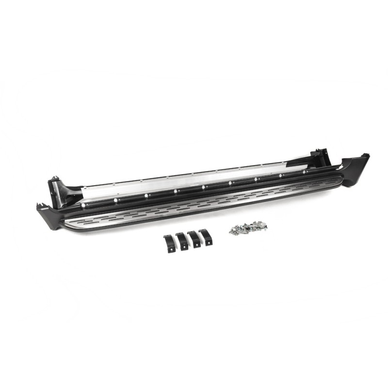 Бокові пороги OEM (дизайн 2019, 2 шт) для Volvo XC90 2002-2014 рр