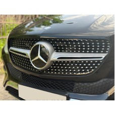 Тюнінг решітка Diamond (GLE) Без камери для Mercedes GLE/ML сlass W166