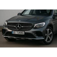 Передня решітка Diamond Black (2015-2019) Без місця під камеру для Mercedes GLC X253