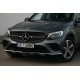 Передняя решетка Diamond Black (2015-2019) Без места под камеру для Mercedes GLC X253