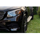 Бокові пороги (2 шт) для Mercedes GLC X253 2015-2022 рр