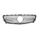 Передняя решетка Diamond SIlver (2015-2018) для Mercedes A-сlass W176