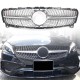 Передня решітка Diamond SIlver (2015-2018) для Mercedes A-сlass W176 рр