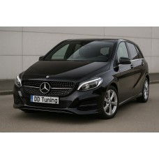 Передняя решетка 2015-2018 (Diamond Black) для Mercedes B-class W246