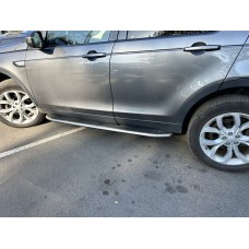 Боковые подножки OEM V1 (2 шт, алюм.) для Land Rover Discovery Sport