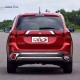 Передняя и задняя накладки (2 шт, 2016-2025) для Mitsubishi Outlander