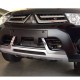 Передняя и задняя накладки (2013-2015) для Mitsubishi Pajero Sport