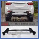 Передня і задня накладки (2 шт) для Isuzu MU-X 2013- рр