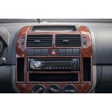 Накладки на панель (2001-2005) Алюміній для Volkswagen Polo рр