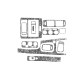 Накладки на панель Титан для Volvo V70 1997-2000 рр