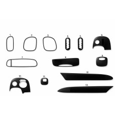 Накладки на панель (Meric) для Chevrolet Corvette C5 1997-2004 рр