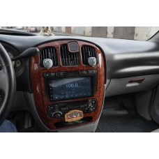 Накладки на панель (Meric) Дерево для Chrysler Voyager 2001-2007 рр