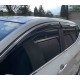 Вітровики з хром молдингом (Niken, 4 шт) для Nissan Qashqai 2014-2021 рр